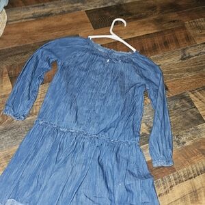 GAP Denim Blue Kids Casual Dress